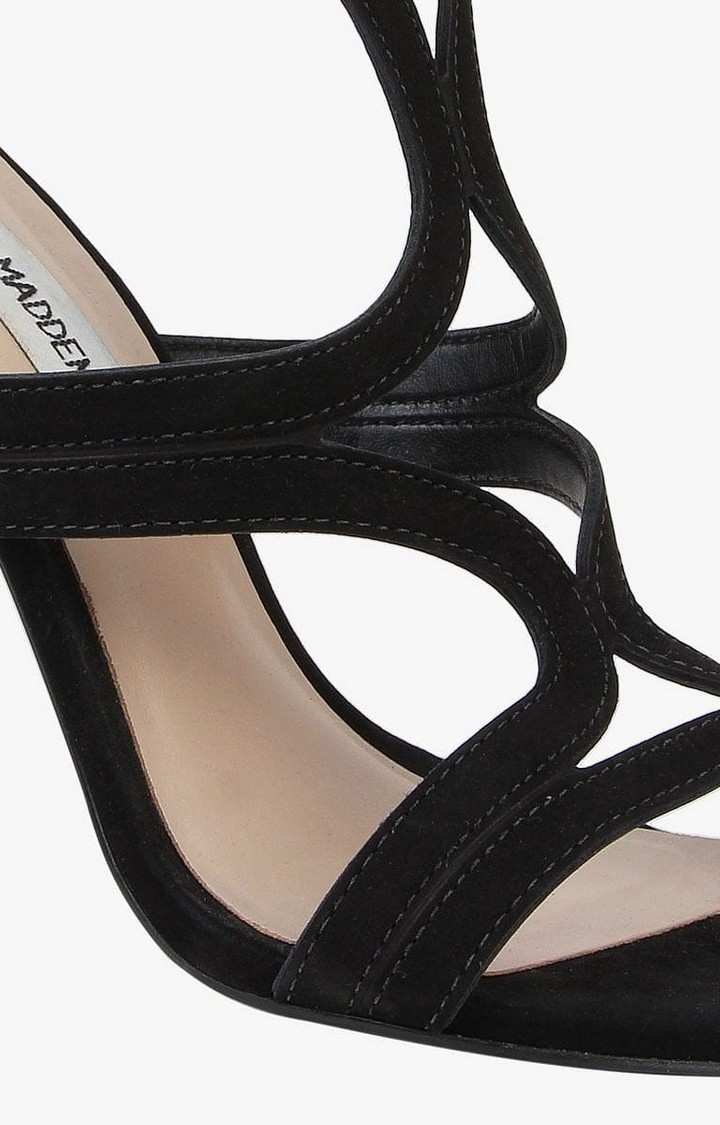 Sidney Black Heel Sandals