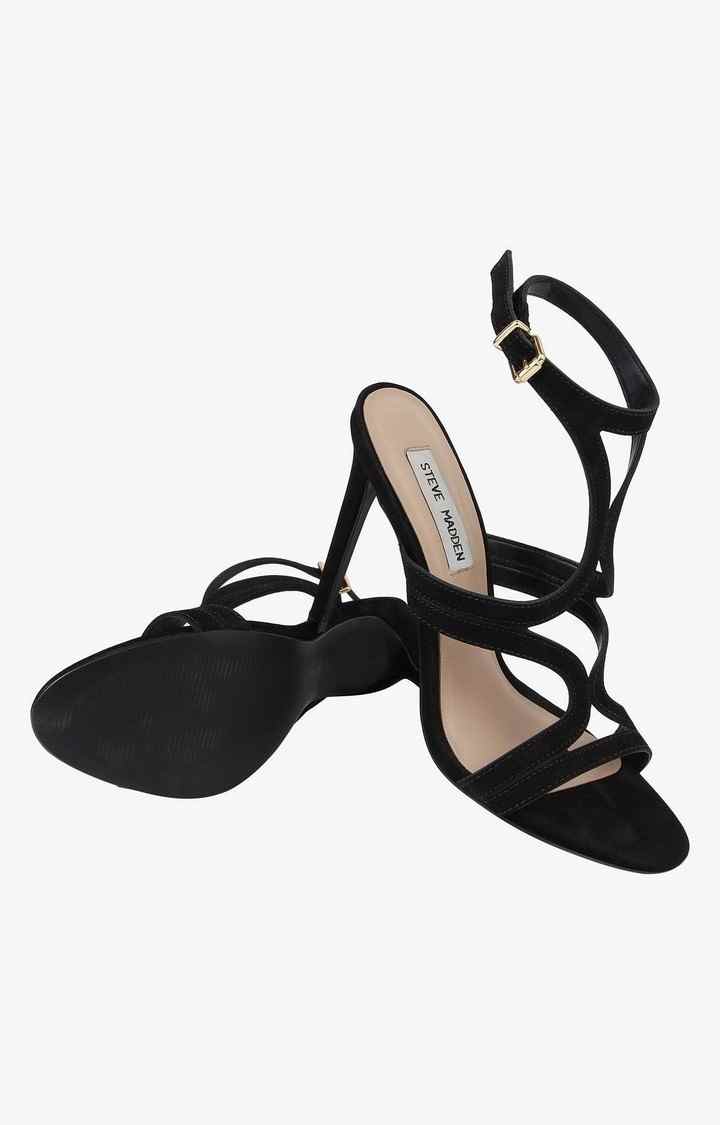 Sidney Black Heel Sandals