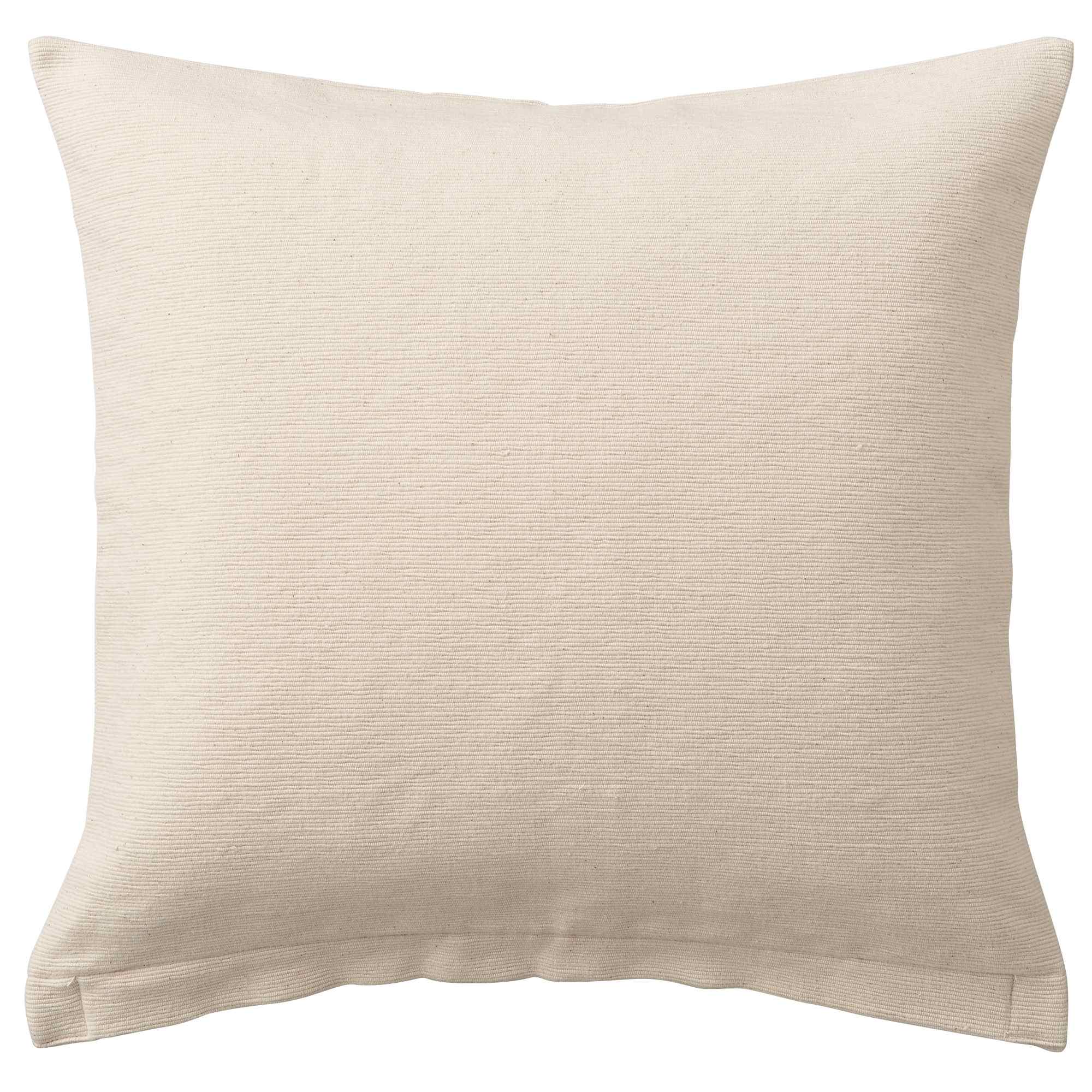 MUJI | ORGANIC COTTON HANDWOVEN CUSHION COVER ECRU