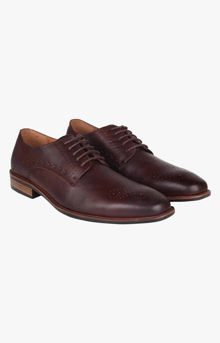 Gable Brown Tie-Ups & Dress Loafers