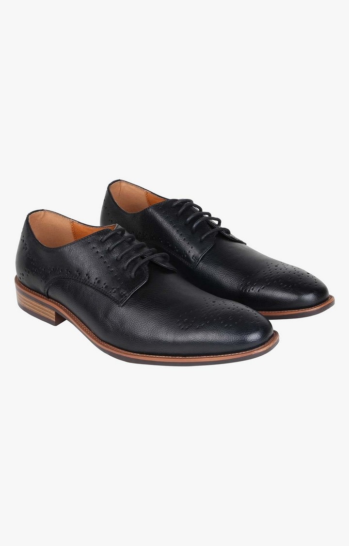 Gable Black Tie-Ups & Dress Loafers