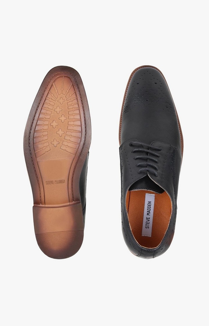 Gable Black Tie-Ups & Dress Loafers