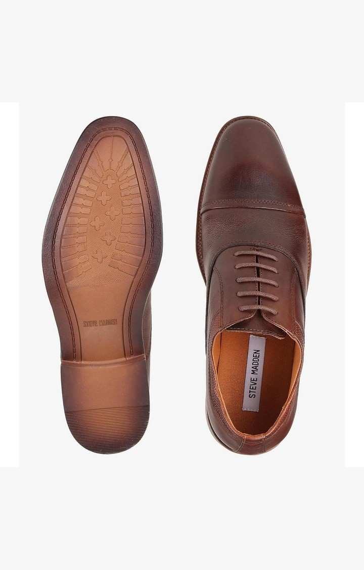 Glympse Brown Tie-Ups & Dress Loafers
