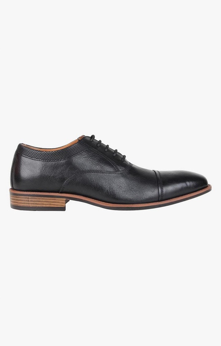 Glympse Black Tie-Ups & Dress Loafers