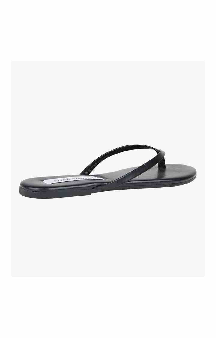 Beach Black Flats