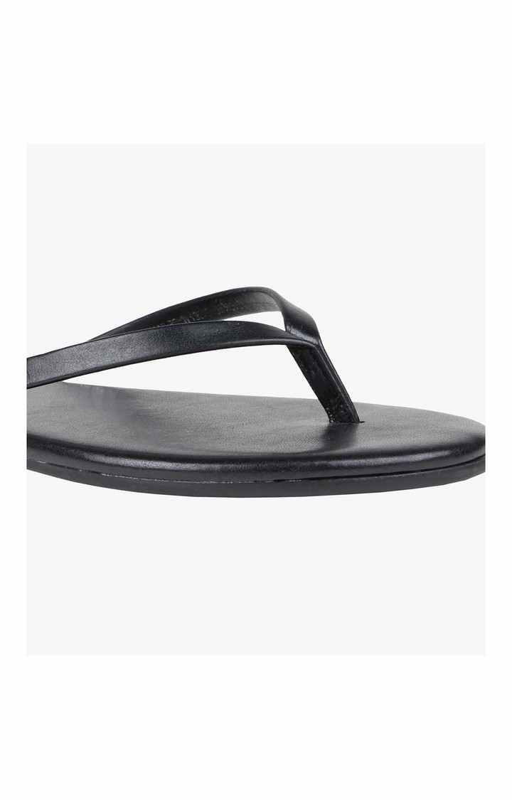 Beach Black Flats
