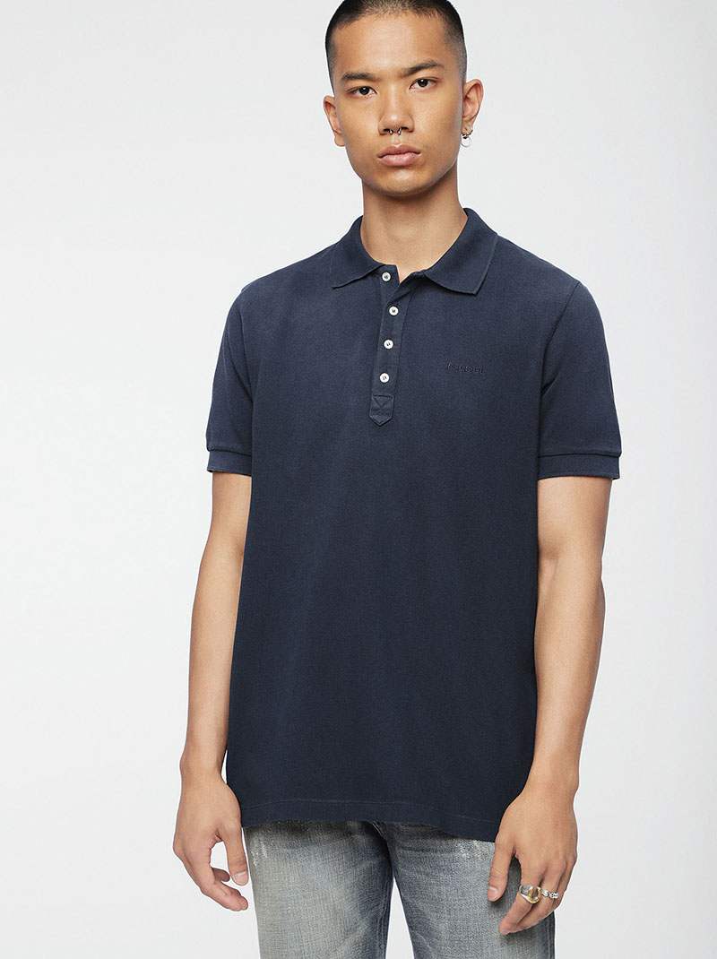 Diesel T-NIGHT-BROKEN POLO T-shirt