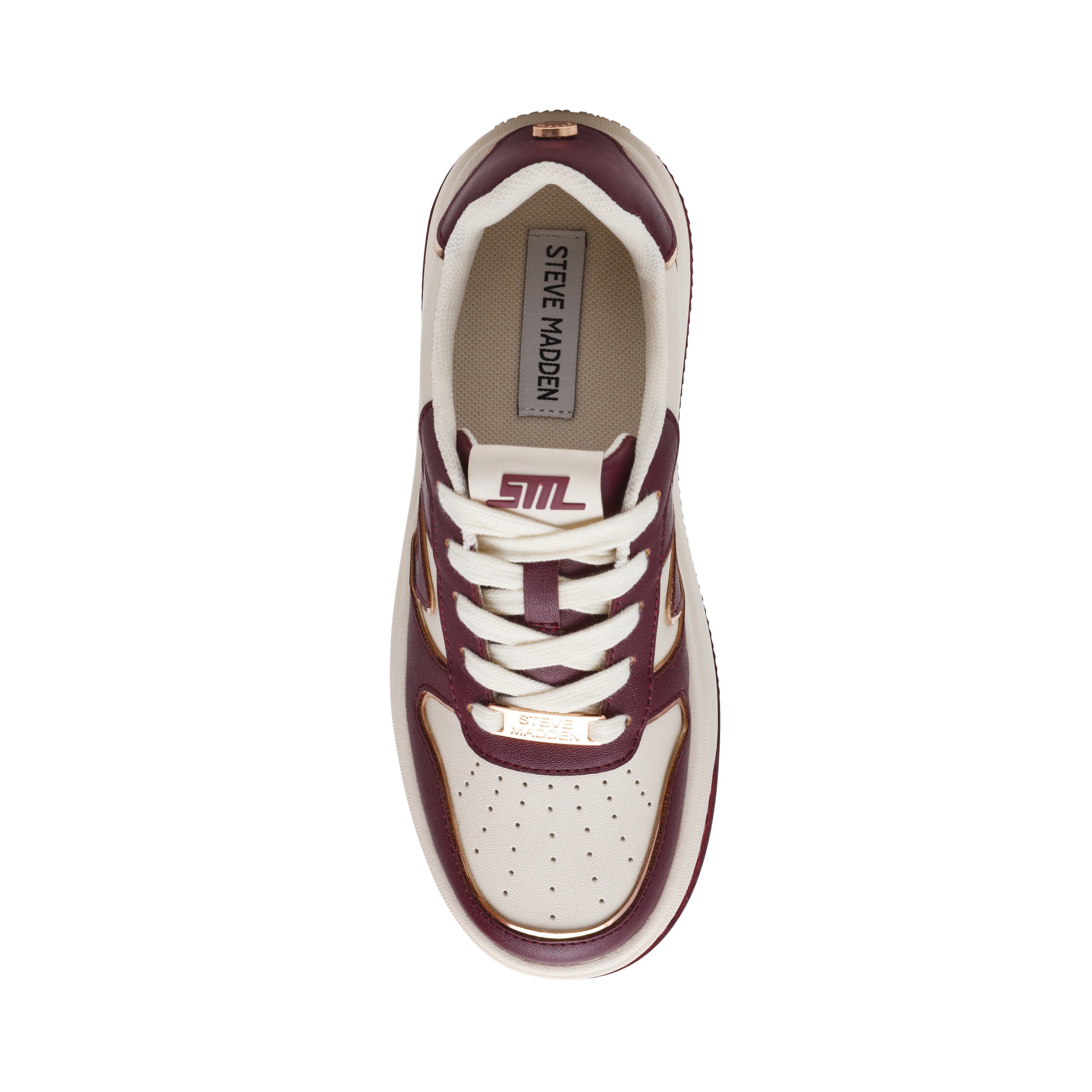 Dynamo White Cherry Lacq Sneakers