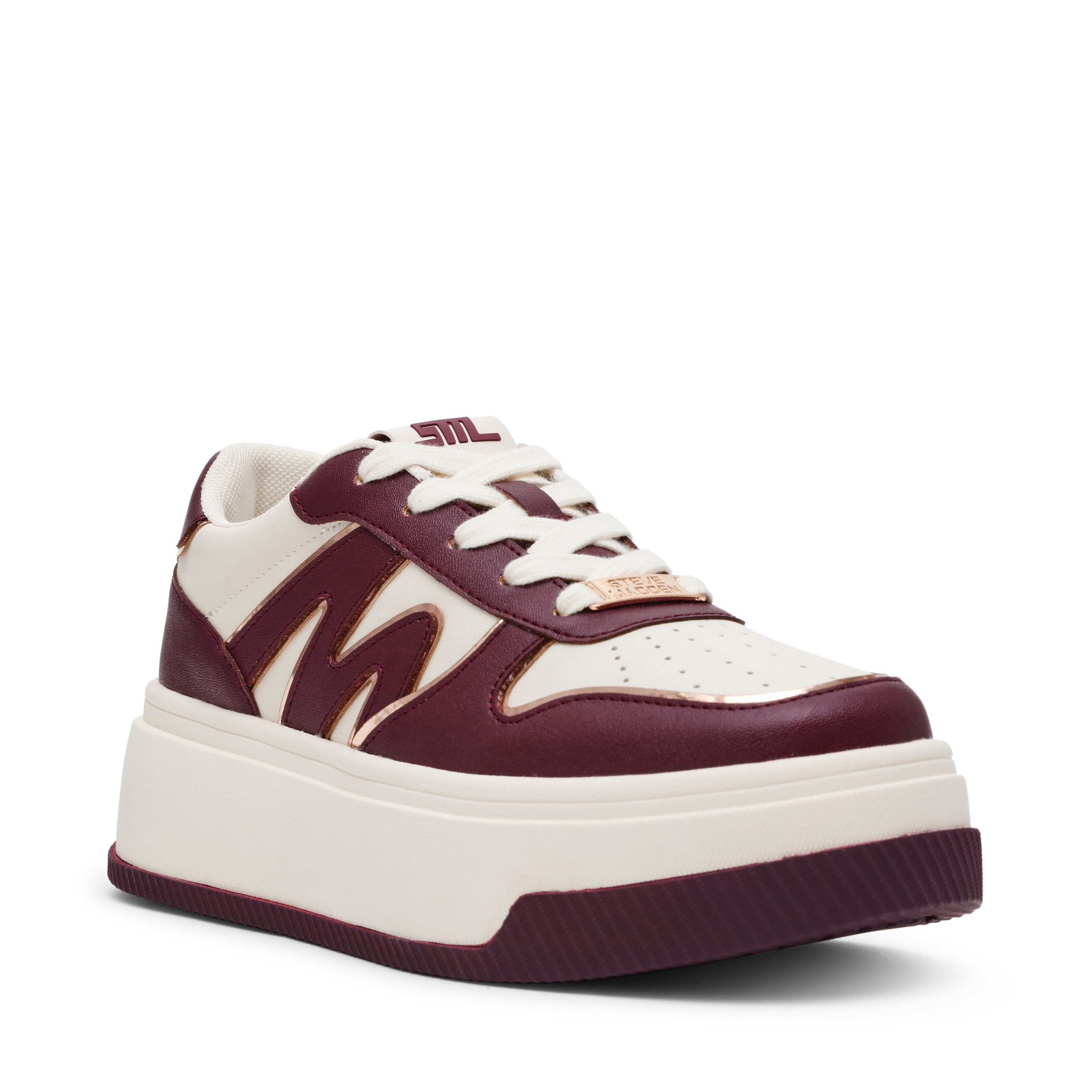 Dynamo White Cherry Lacq Sneakers