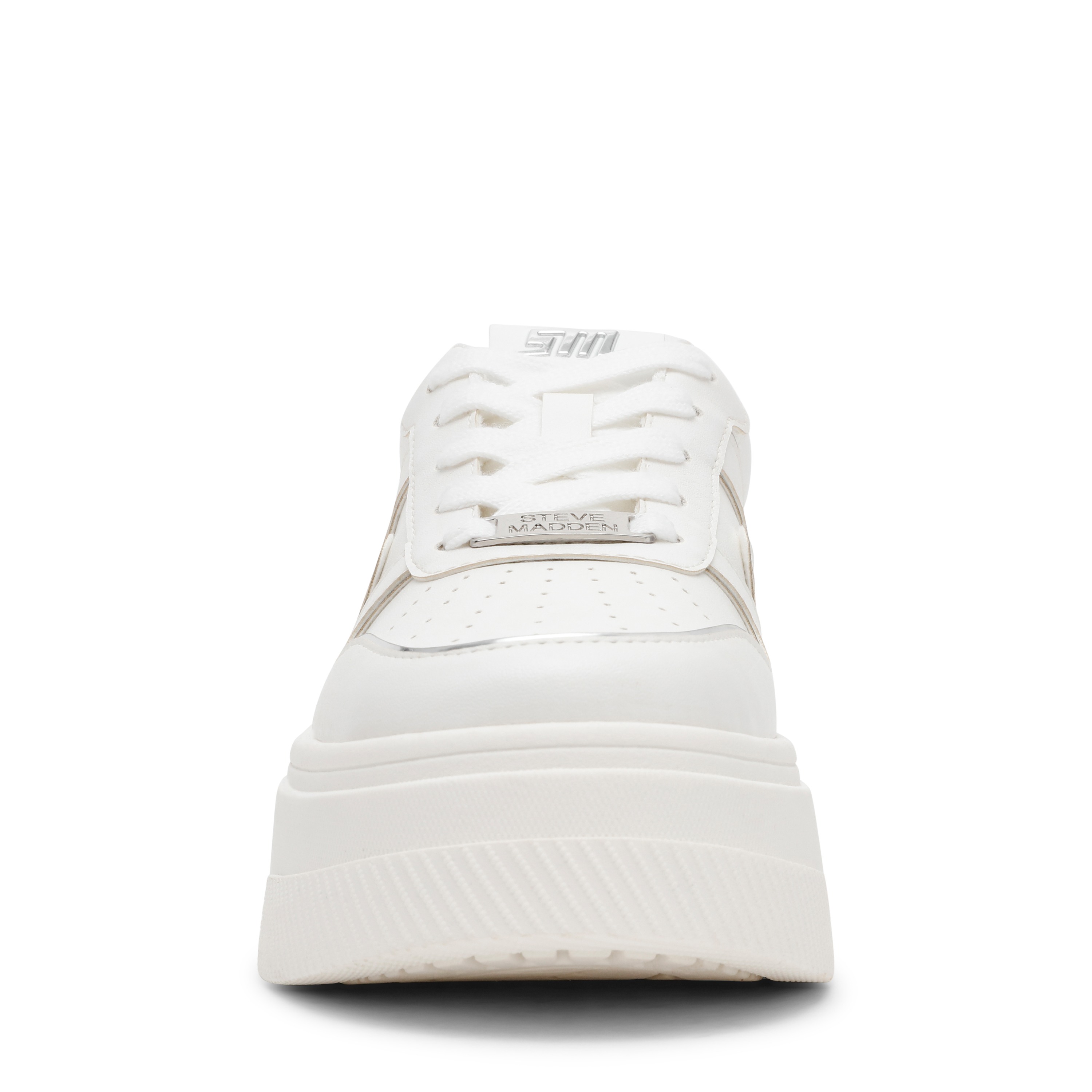 Dynamo White/Silver Sneakers