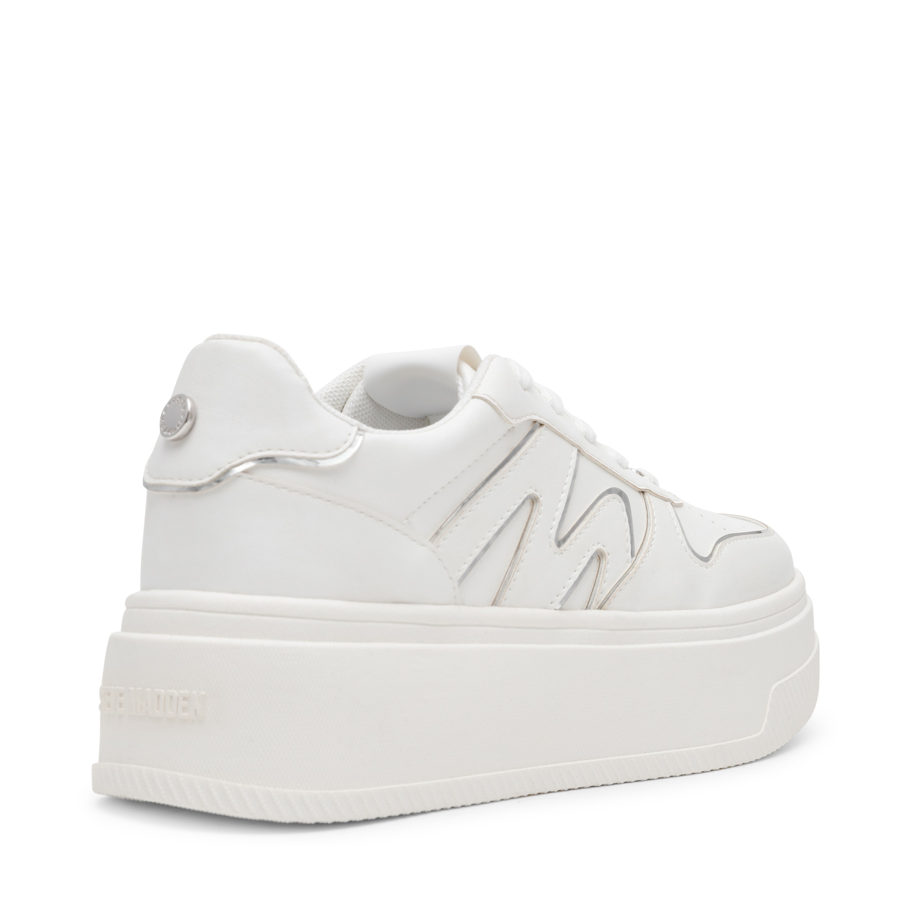Dynamo White/Silver Sneakers