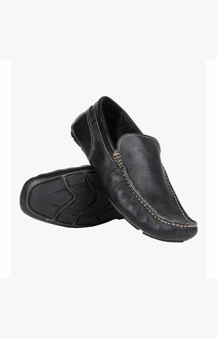 Dune Black Driver Loafers