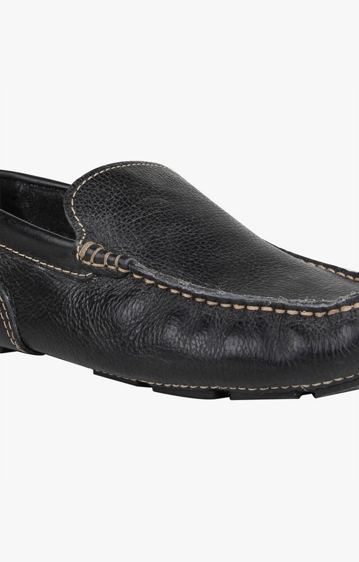 Dune Black Driver Loafers