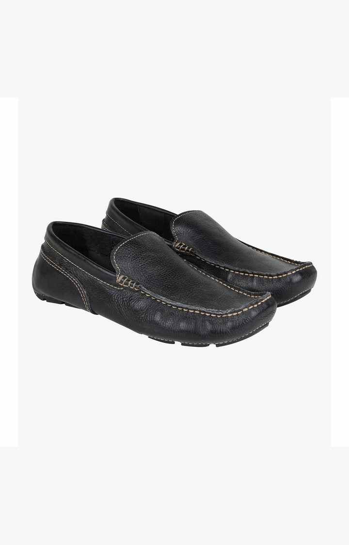 Dune Black Driver Loafers