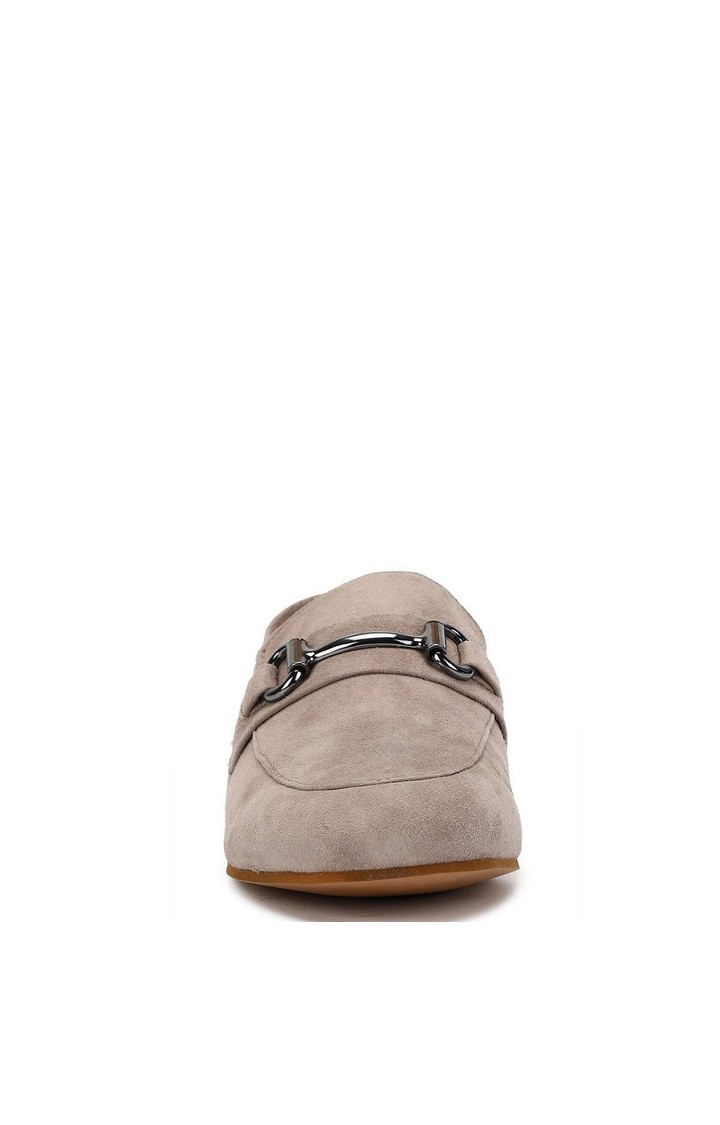 Kerin Grey Closed Flats & Ballerinas