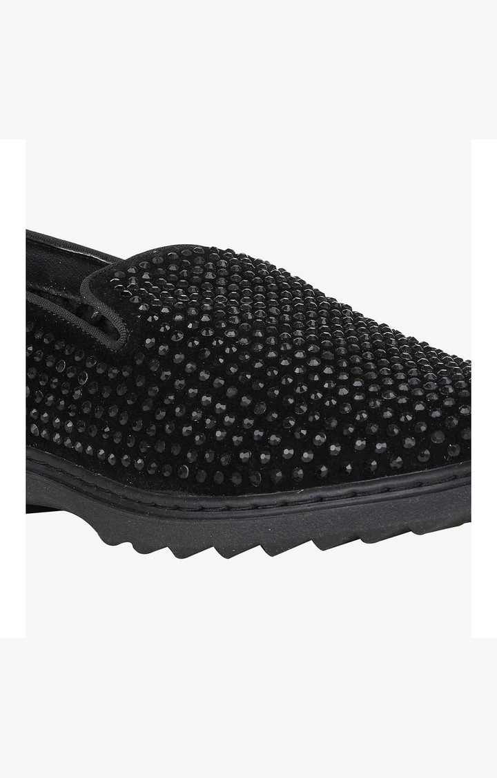 Grinder Black Driver Loafers