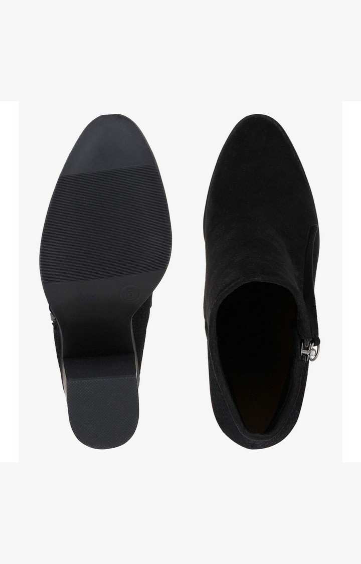 Smrerlay Black Heel Sandals
