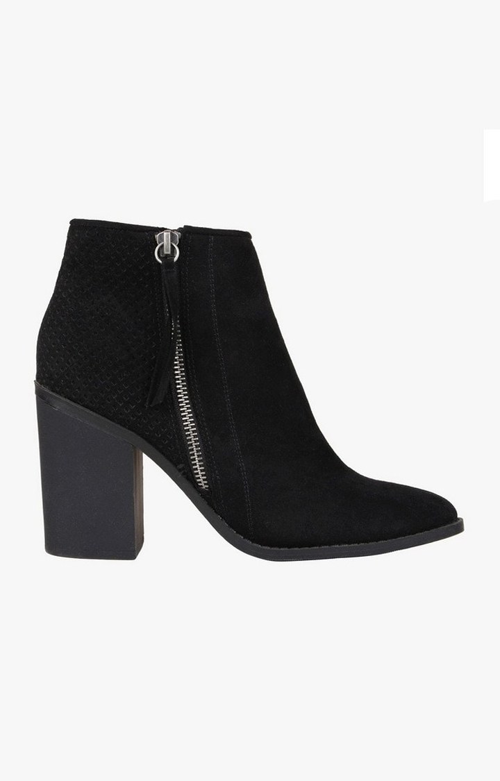 Smrerlay Black Heel Sandals