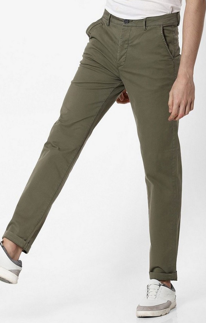 Sadeck Flat-Front Slim Fit Trousers