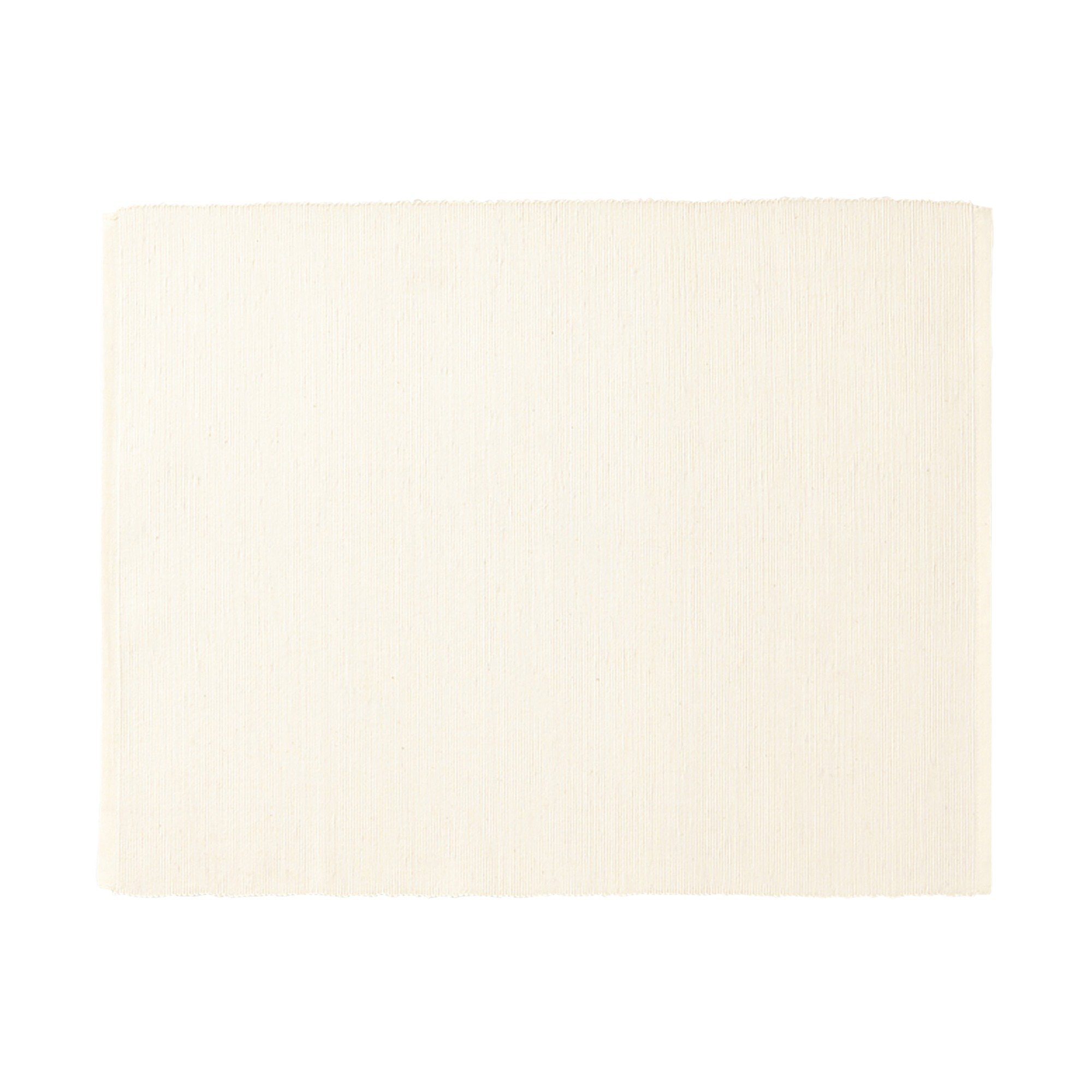INDIAN COTTON HANDWOVEN PLACEMAT / IVORY