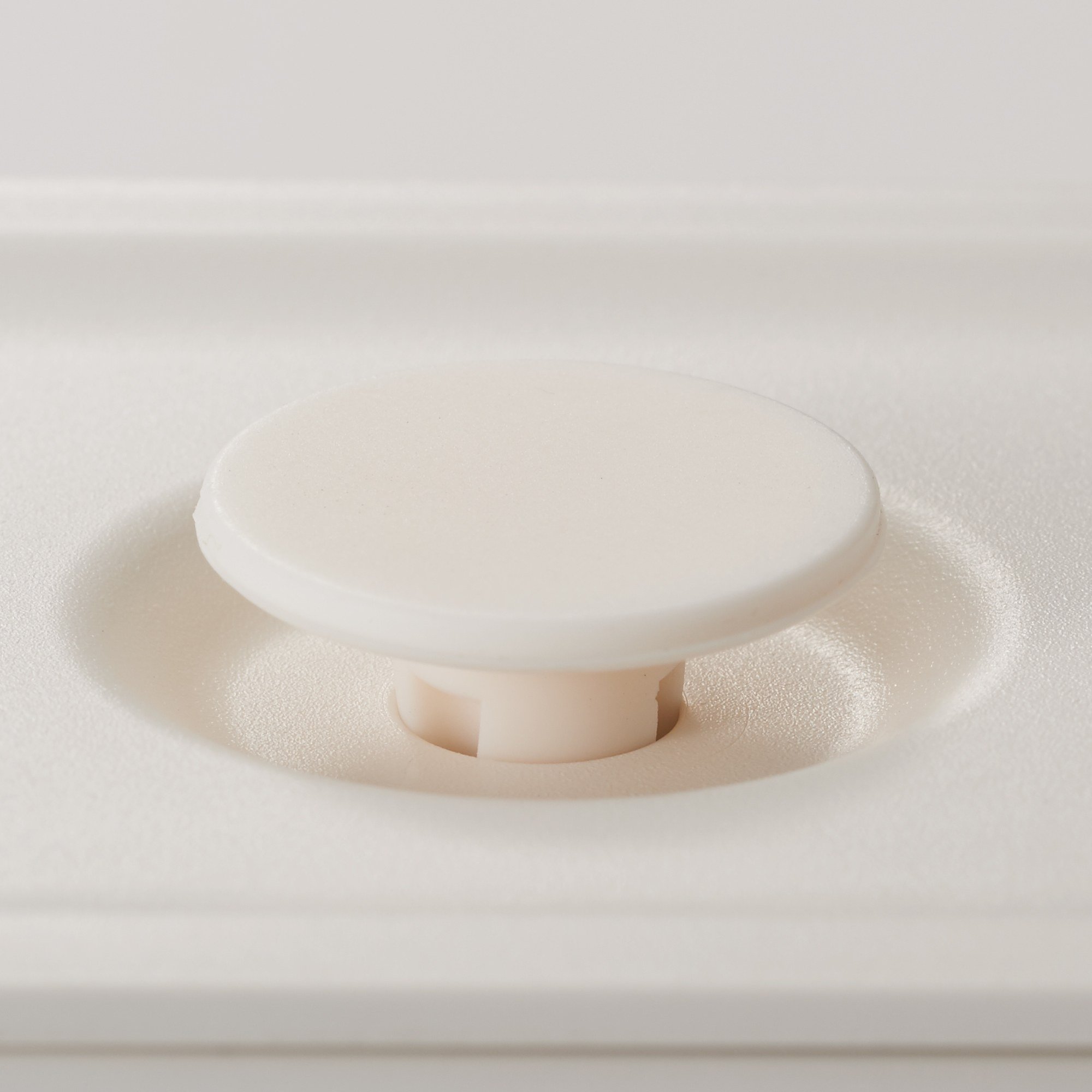 PP LUNCH BOX - STORAGE CONTAINER WITH VALVE / WHITE / 175ml