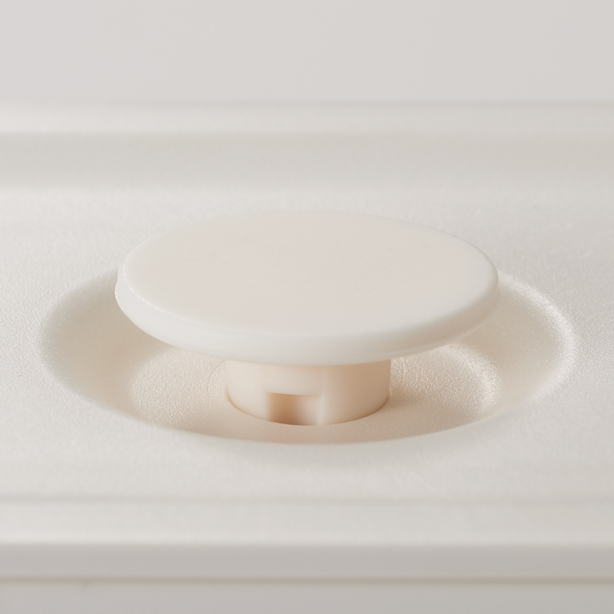 PP LUNCH BOX - STORAGE CONTAINER WITH VALVE / WHITE / 125ml