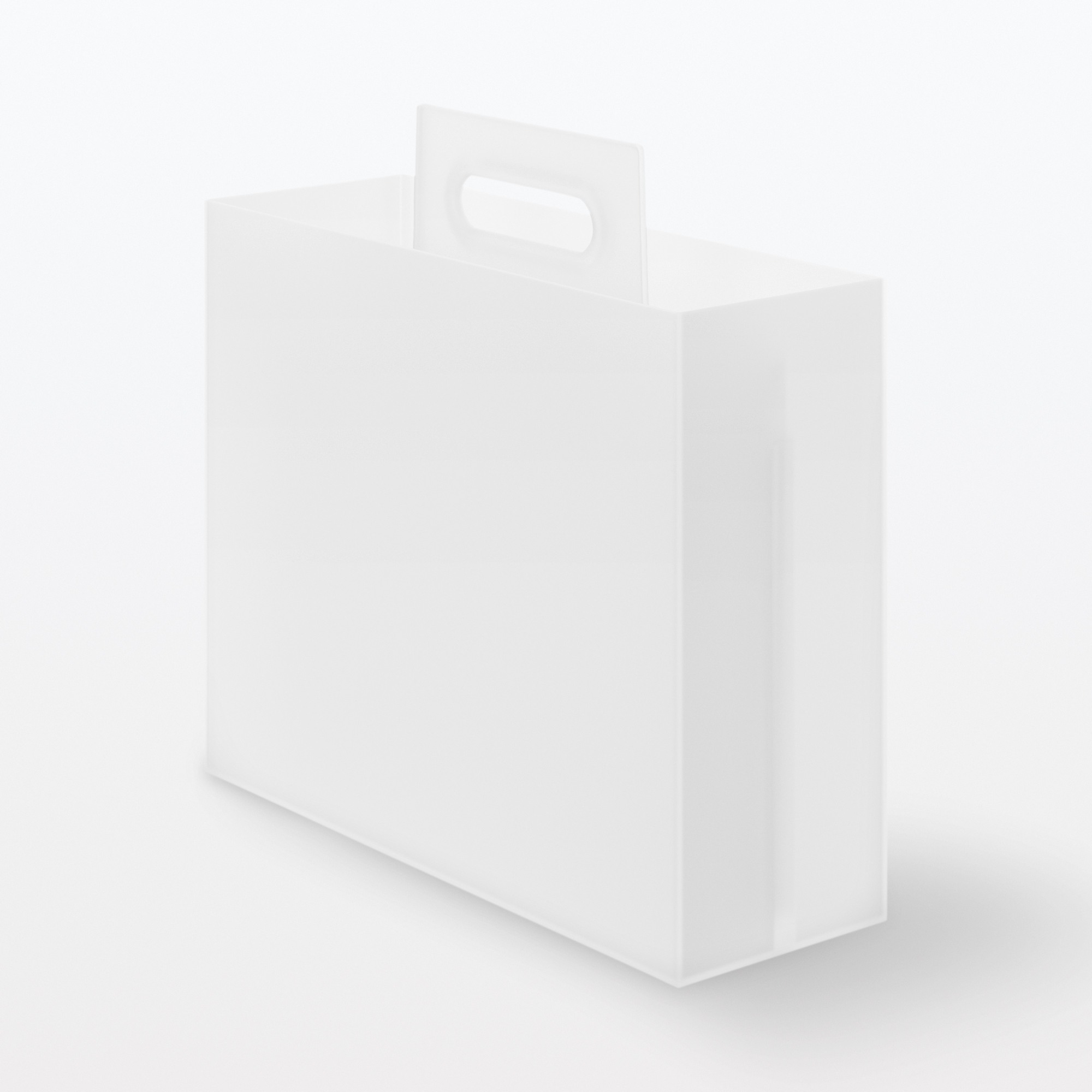 MUJI | PP FILE BOX STANDARD WITH HANDLE