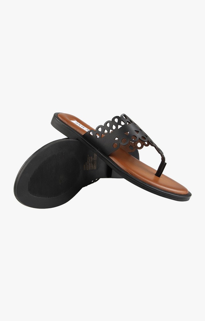 Fanny Black Flats