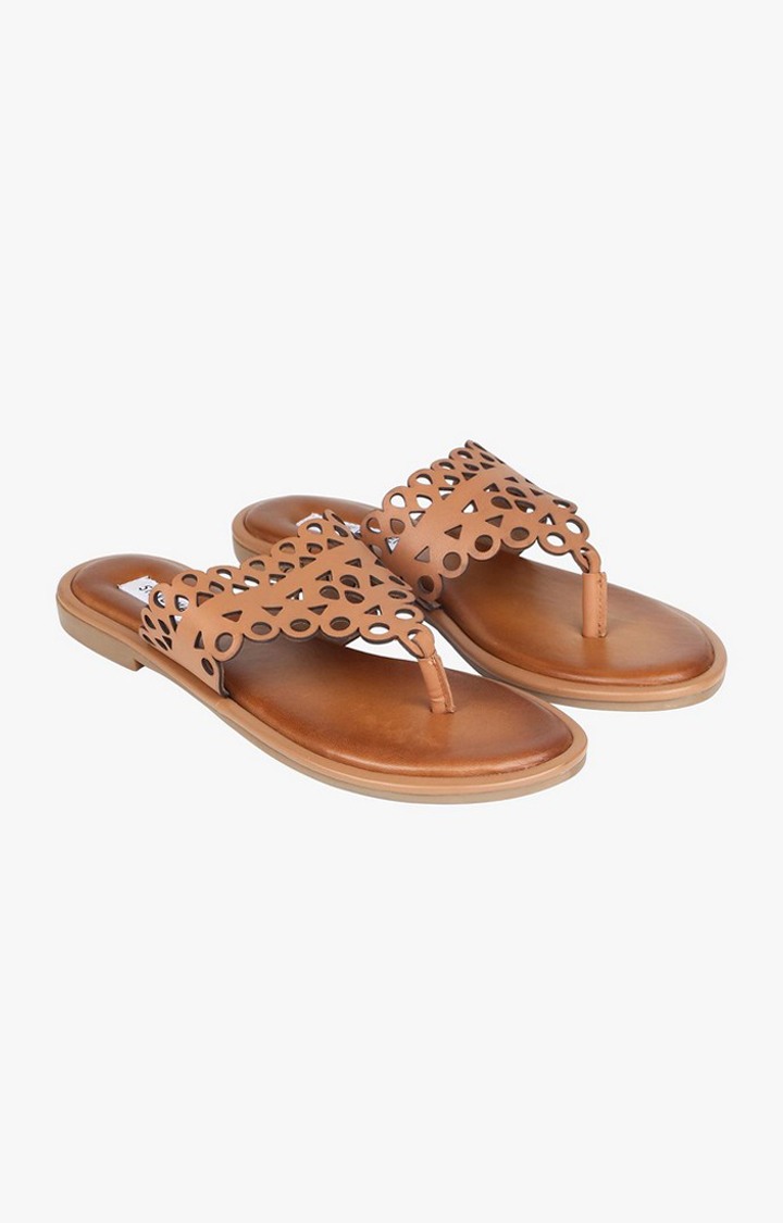 Fanny Brown Flats