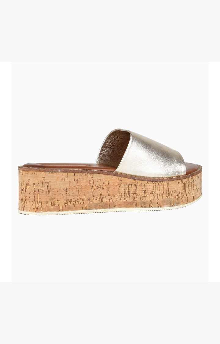 Sandy Gold Wedges