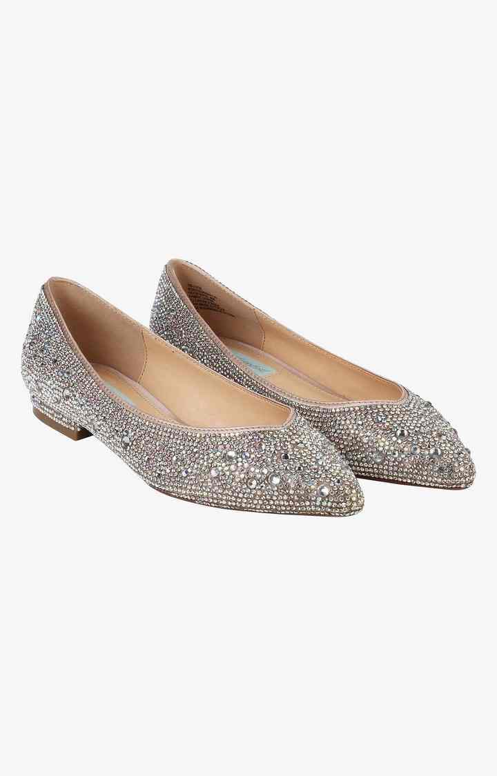 Sb-Jude Beige Closed Flats & Ballerinas