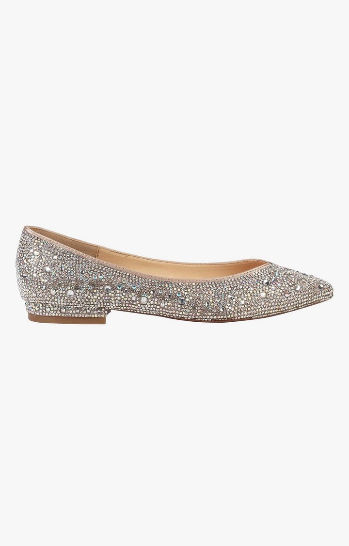 Sb-Jude Beige Closed Flats & Ballerinas