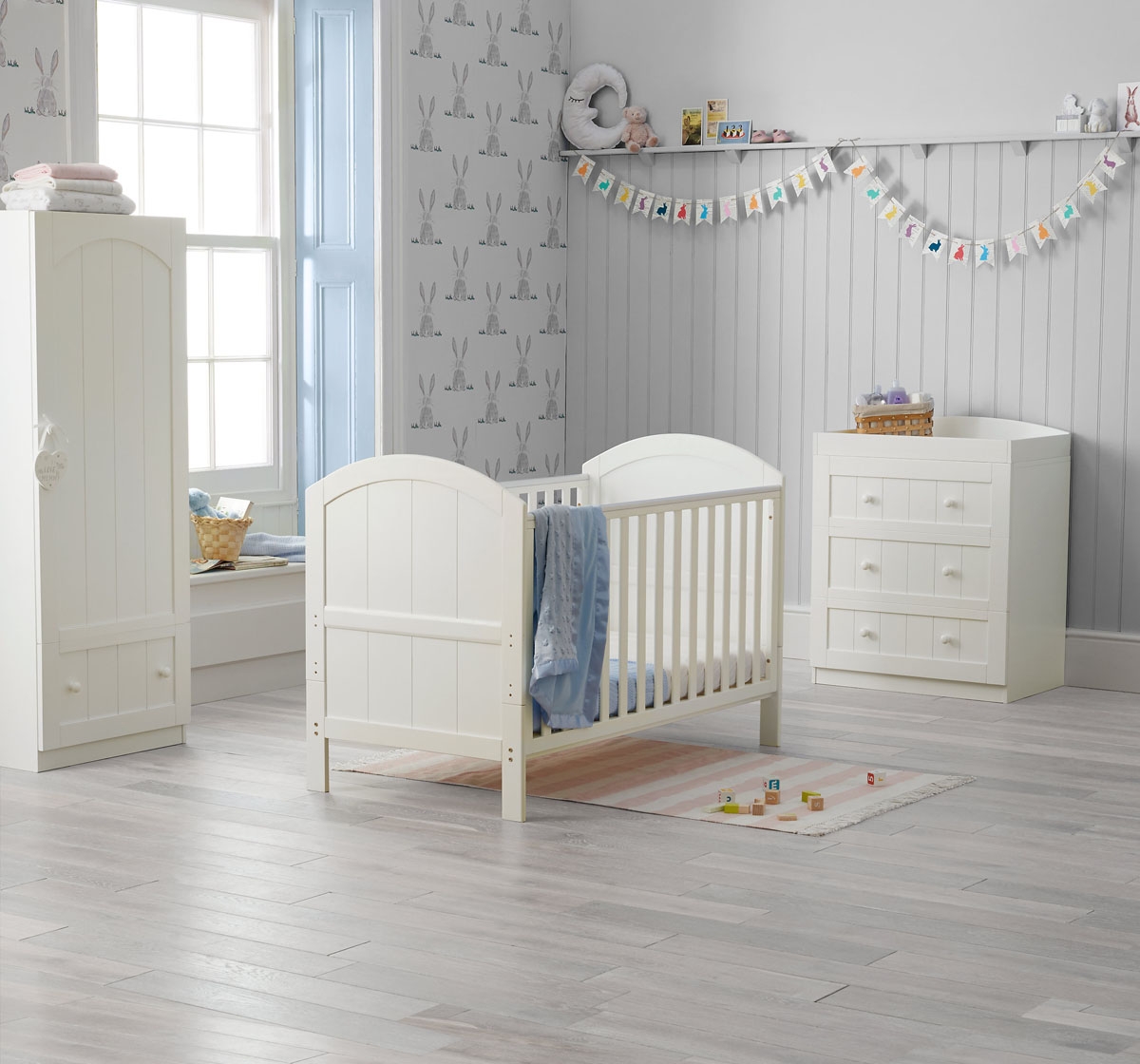 Mothercare | Mothercare Marlow Cot Bed White 4