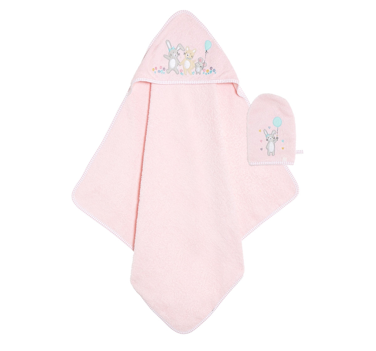 Mothercare | Confetti Party Cuddle 'N' Dry and Mitt Set 0