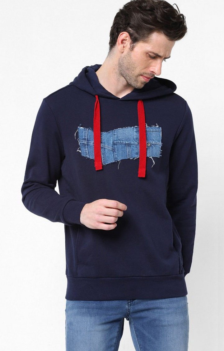 GAS | Panelled Hooded Cotton Sweatshirt