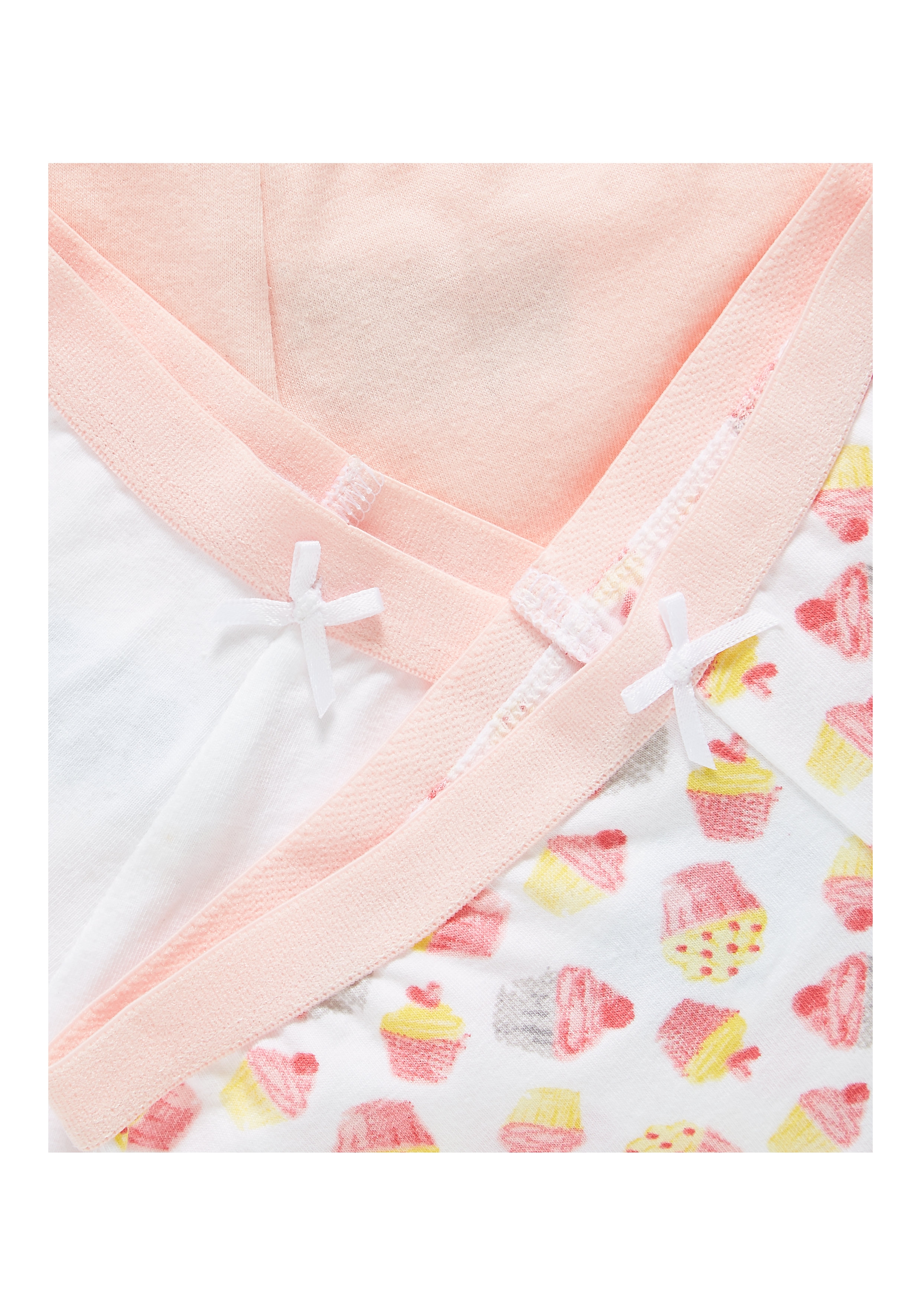 Mothercare | Girls Cupcake Shorts - 3 Pack - Pink 2