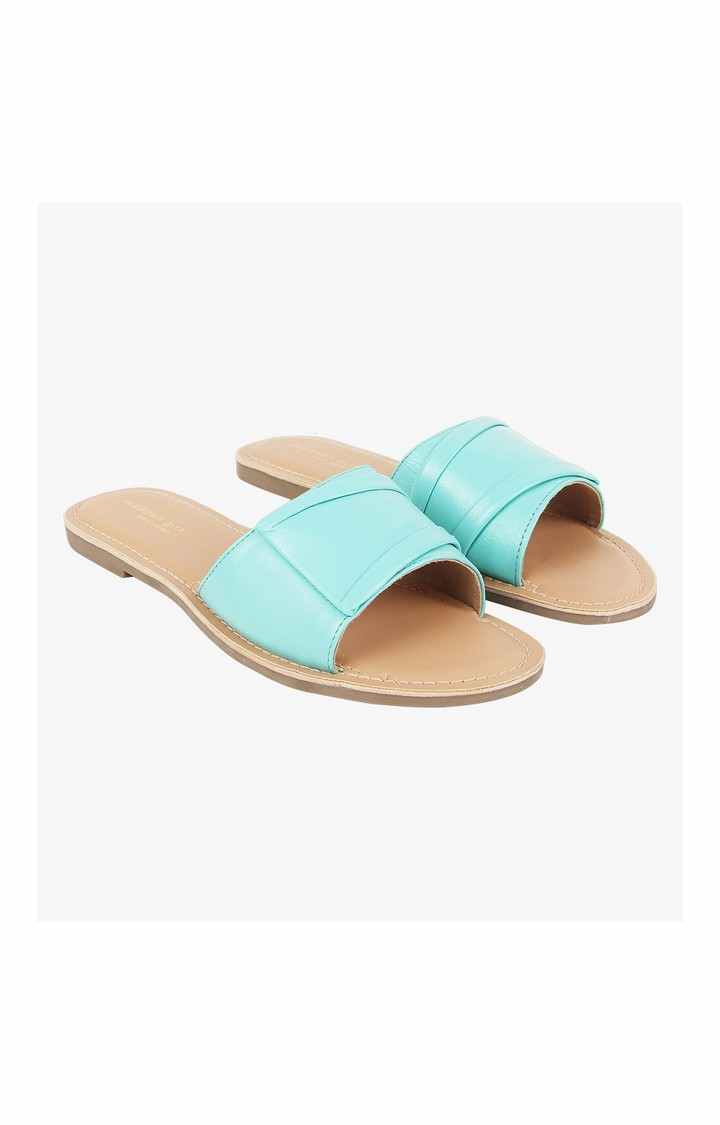 Adele Blue Flats