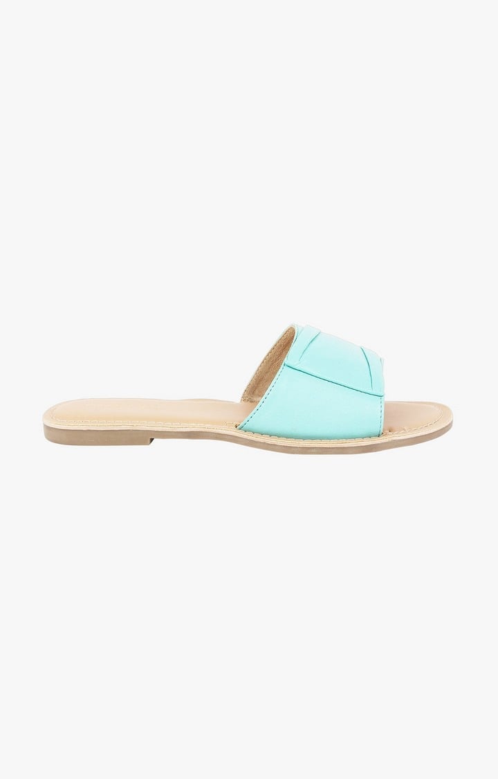 Adele Blue Flats