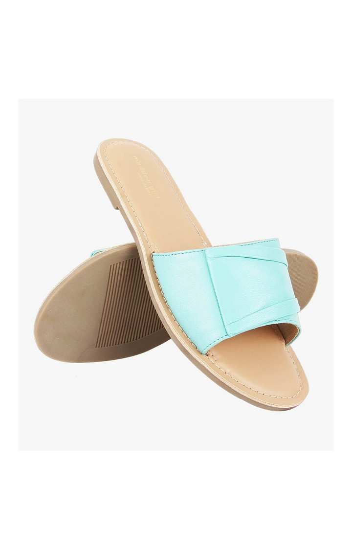 Adele Blue Flats