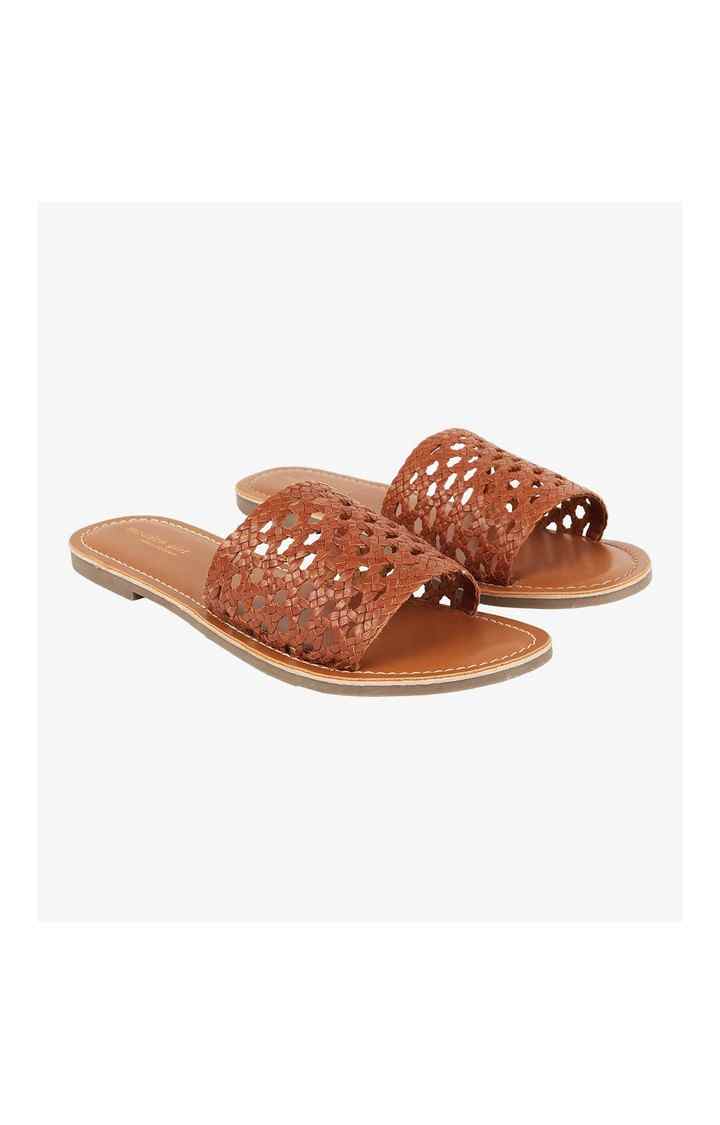 Bia Brown Flats