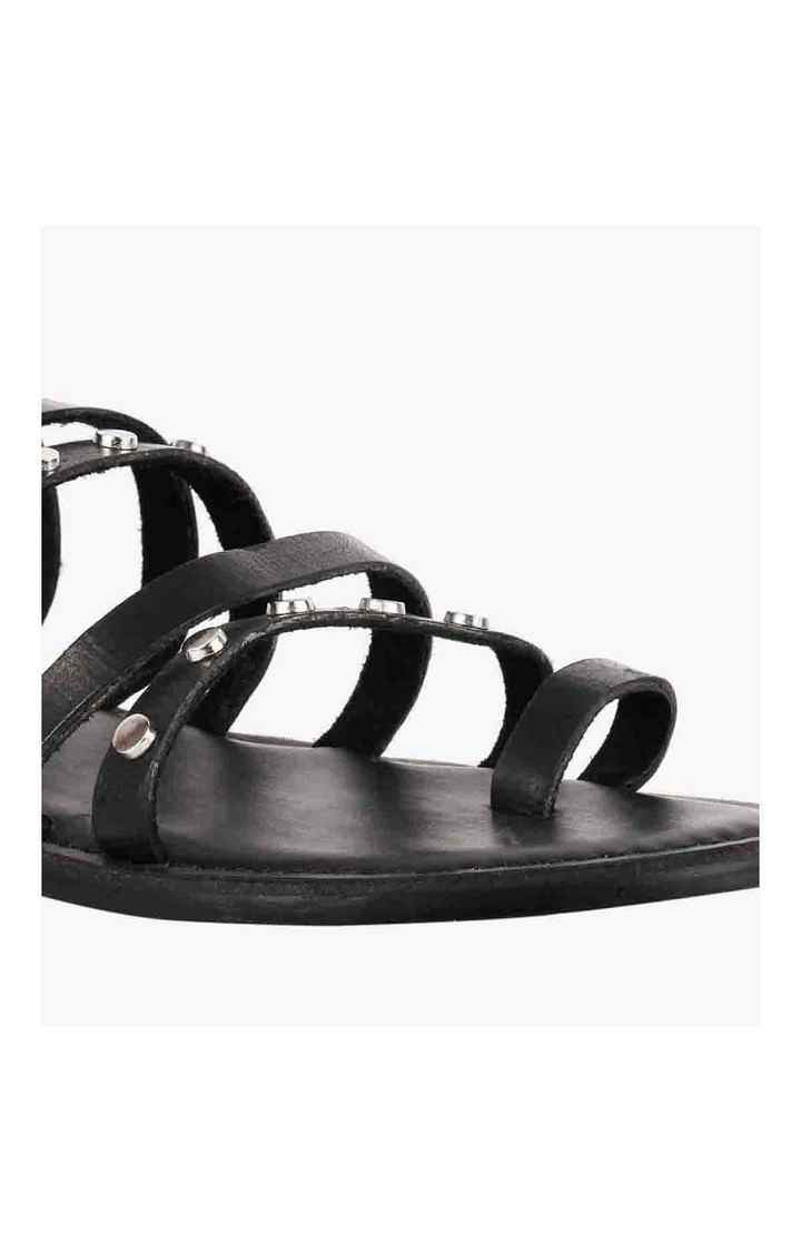 Crete Black Flats