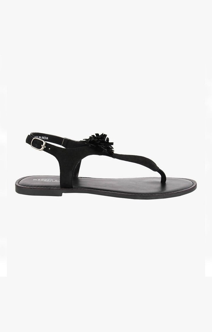 Margret Black Flats