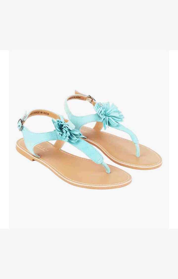 Margret Blue Flats