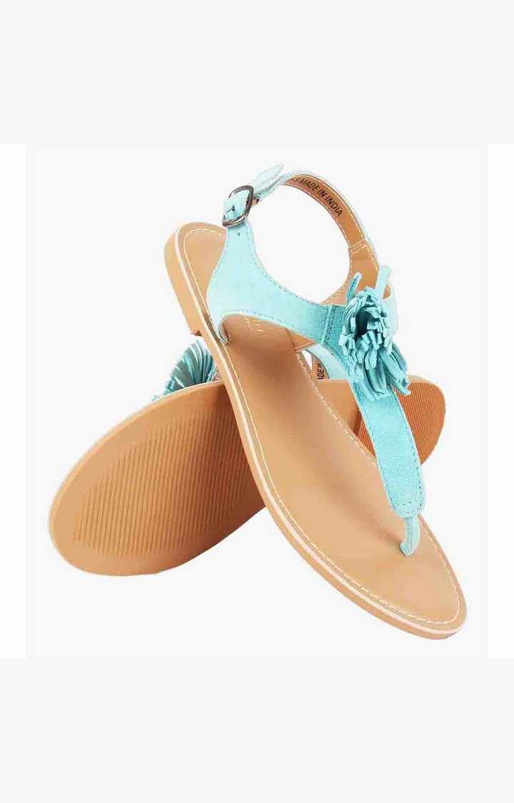 Margret Blue Flats