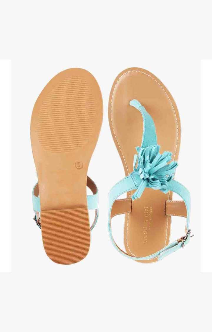 Margret Blue Flats