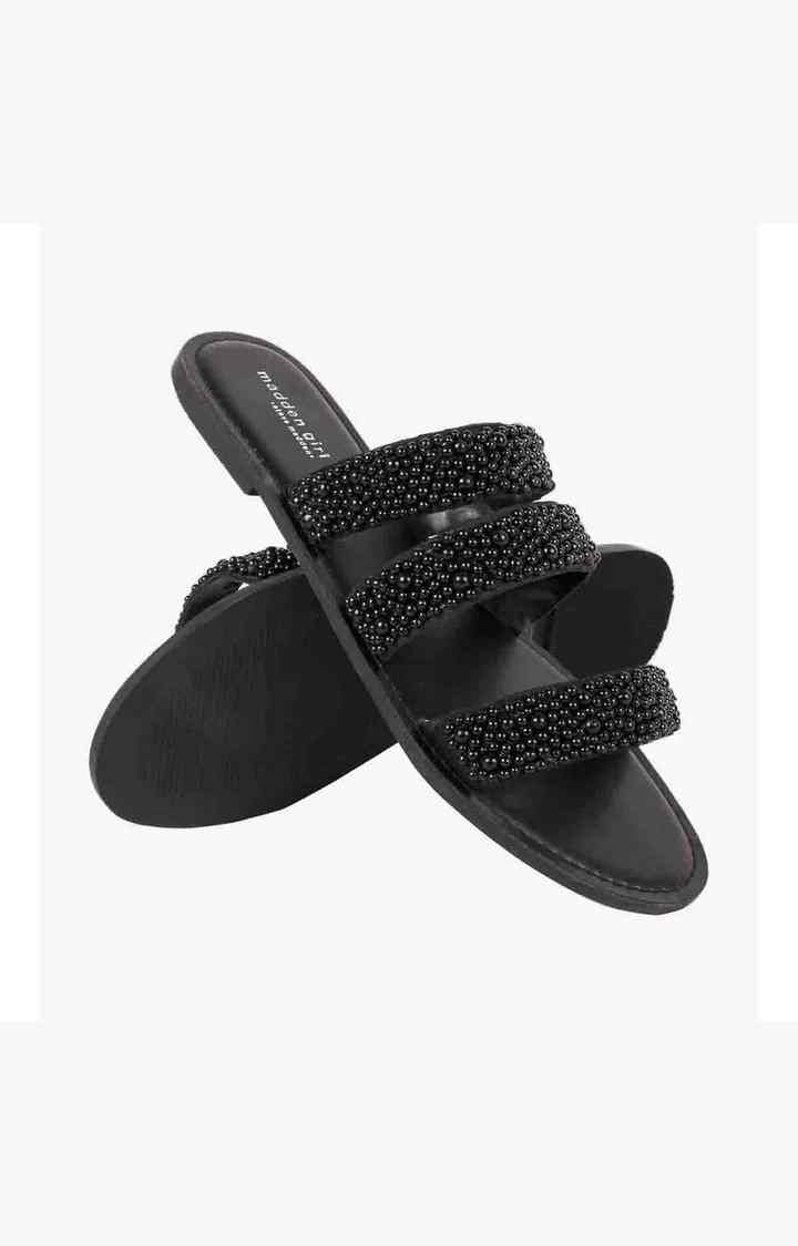 Yara Black Flats