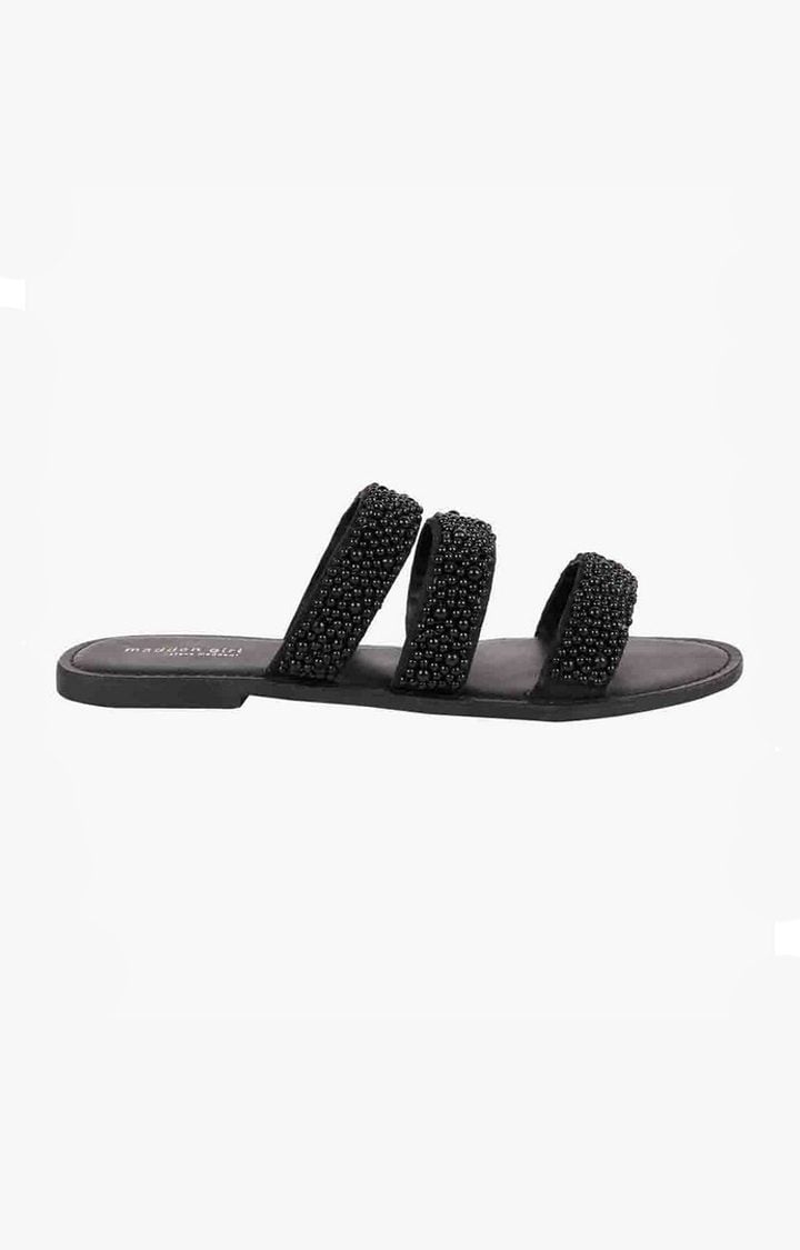 Yara Black Flats