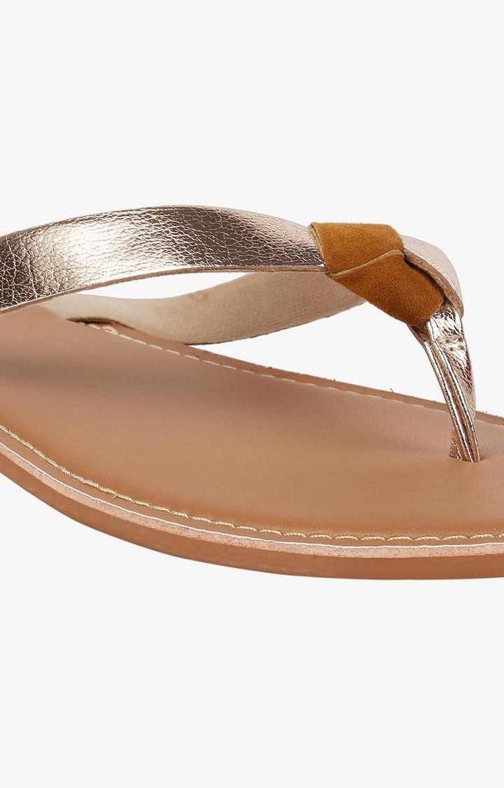 Lyssa Gold Flats