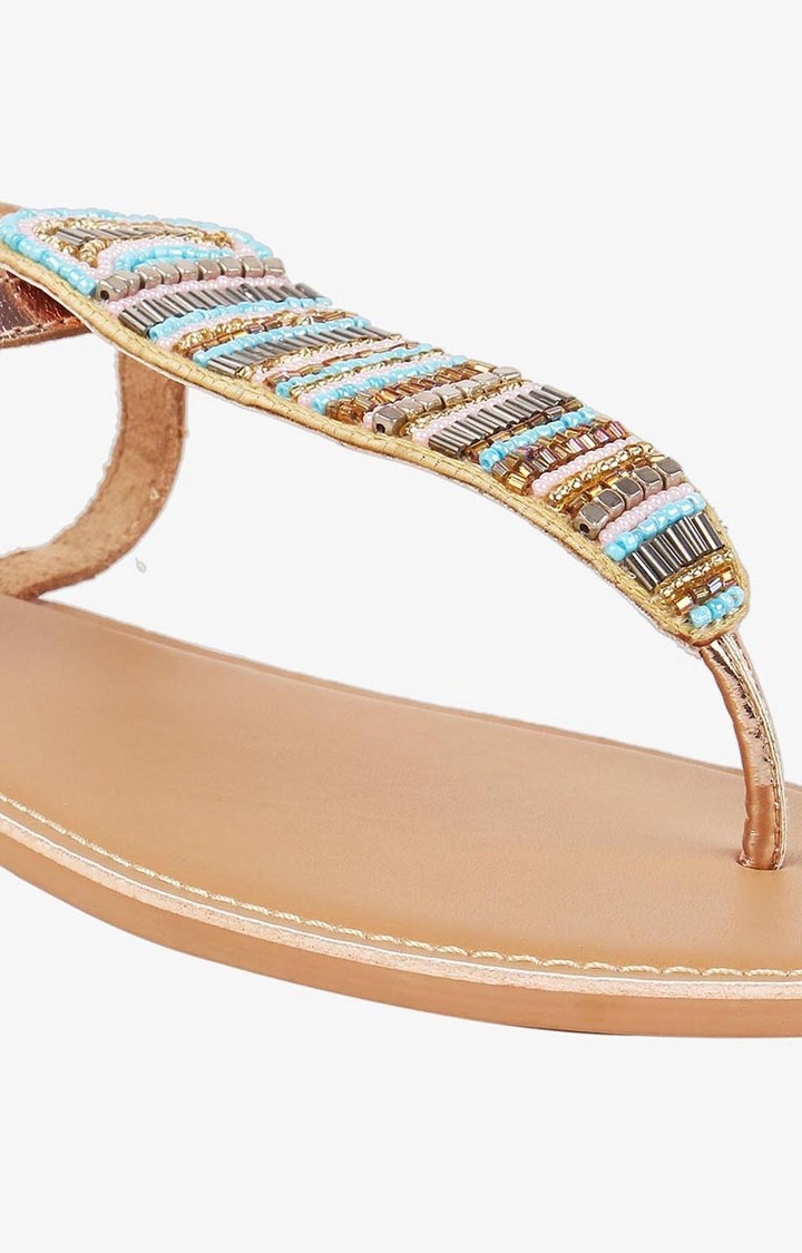 Satana Blue Flats