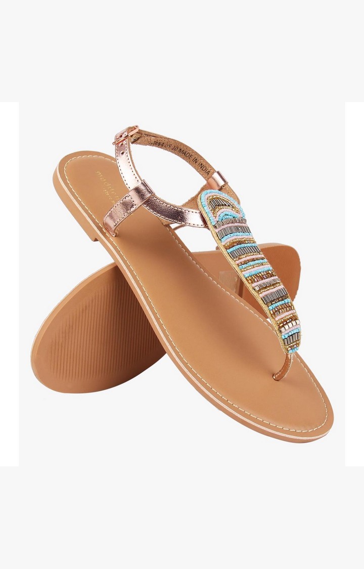Satana Blue Flats